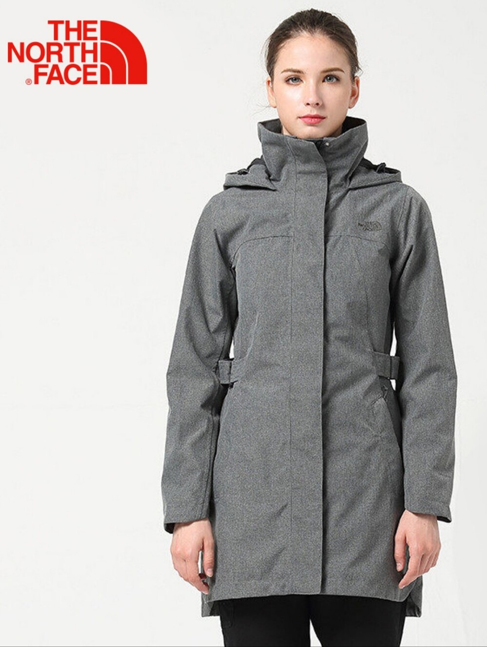 The North Face Laney II Hooded Trench Raincoat